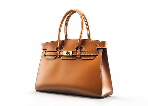 Packshot torebki skórzanej