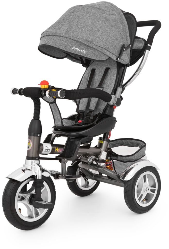 Rowerek trójkołowy dziecięcy ujęcie 3/4 – zdjęcie produktowe packshot