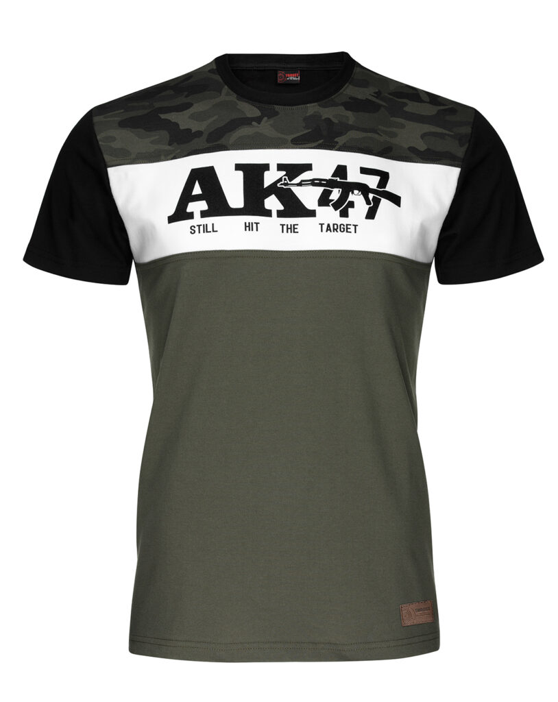 Zdjęcie produktowe koszulki t-shirt z nadrukiem – fotografia packshotowa odzieży do sklepu internetowego