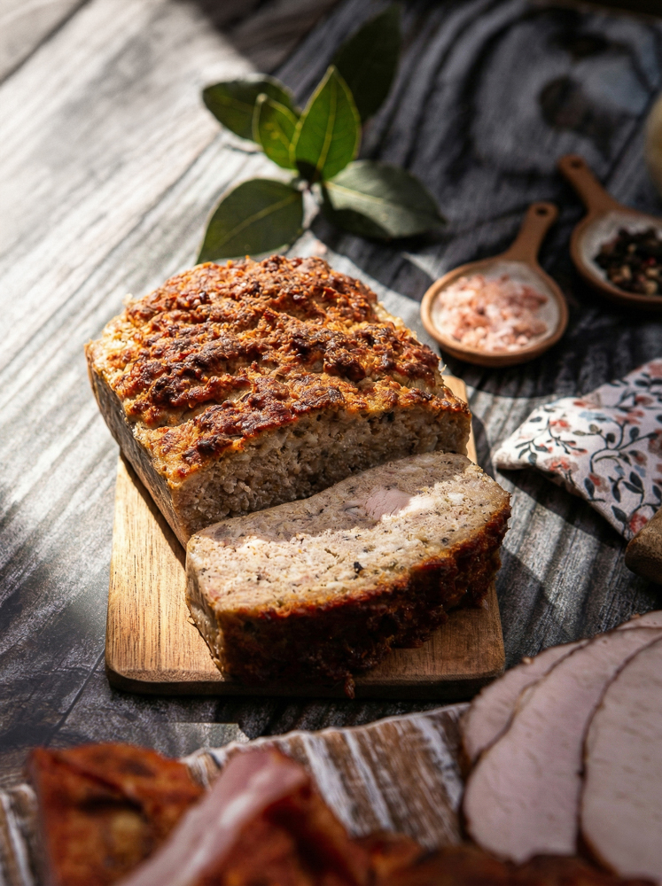 Pasztet pieczony – fotografia reklamowa.